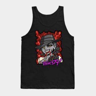 Thirsty Lady Vampire Tank Top